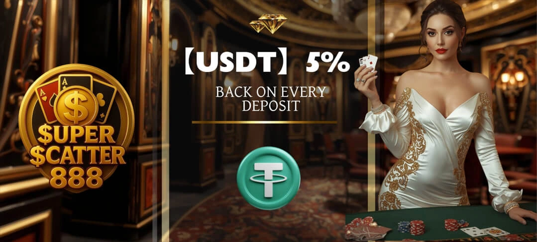 Promotional bonus offer on SUPERSCATTER888 casino app